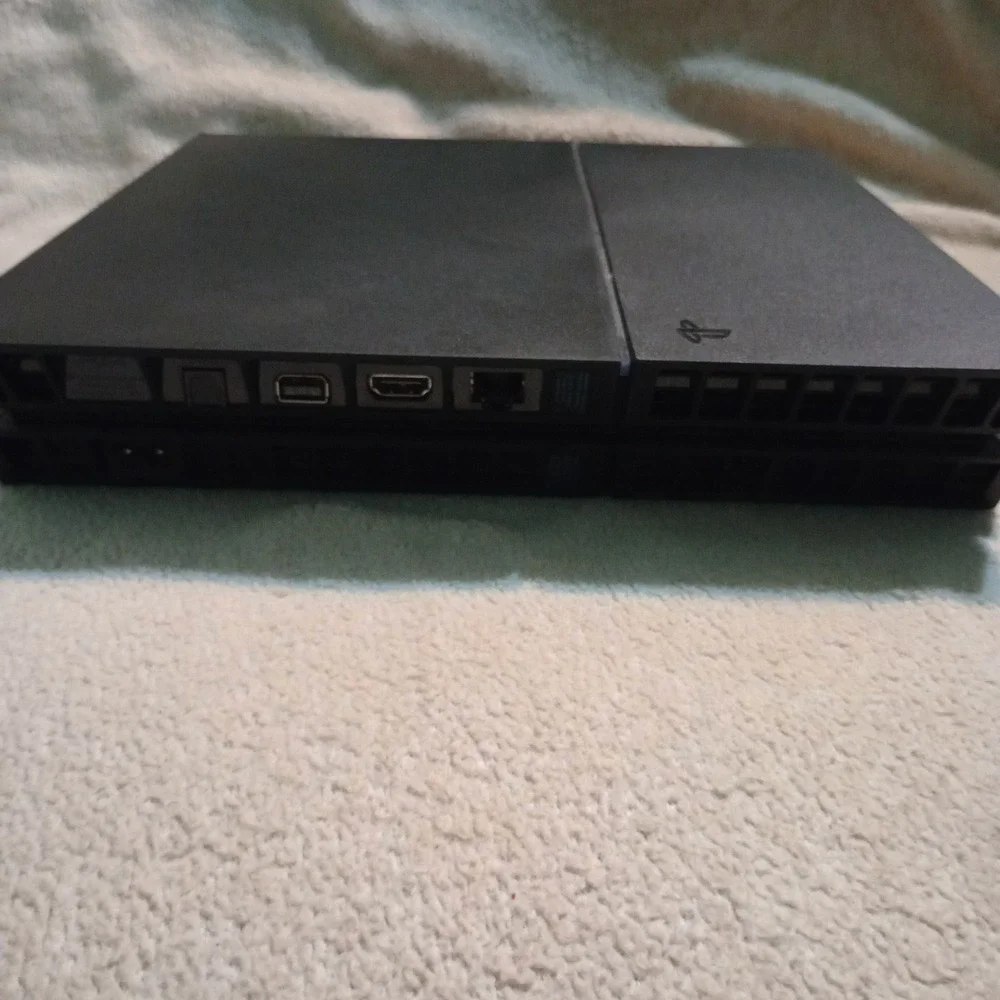 Sony PlayStation 4 PS4 Console Jet Black CUH-1215A 500GB Tested Console Only